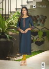 Aarvi By Kadlee Viscose Weaving Designer Kurtis Suppliers In India